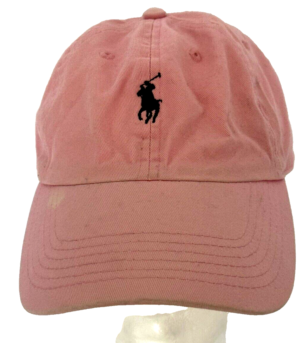 Women's Light Pink Polo (Ralph Lauren) Baseball Hat Cap Adjustable