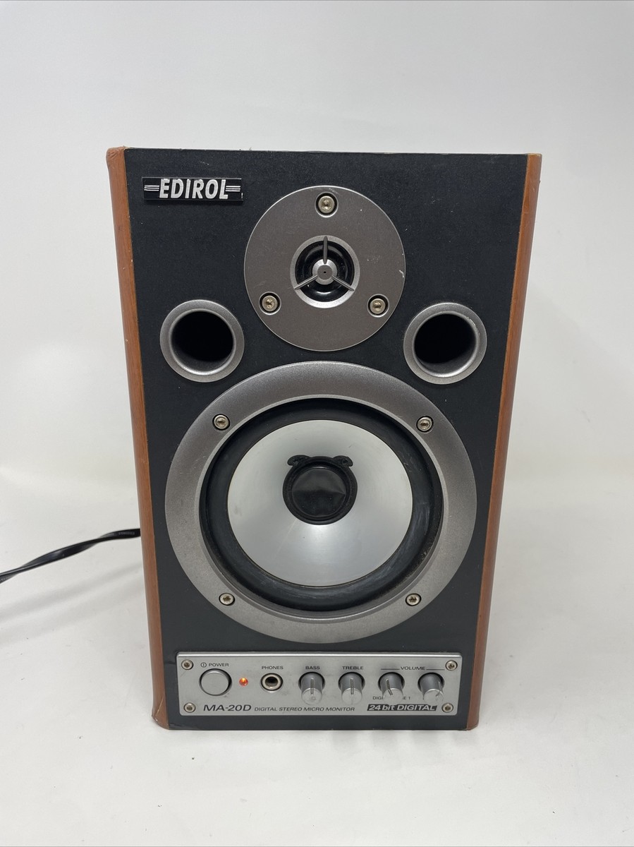 Roland EDIROL MA-20D Stereo Micro Monitor Powered Speaker Tested