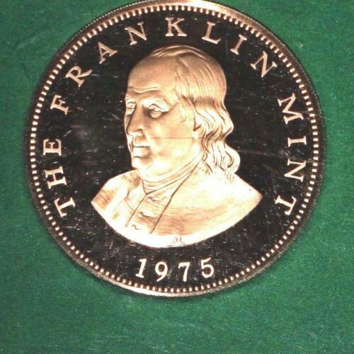 1975 The Franklin Mint Bronze Medal Coin Limited Edition | eBay