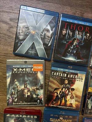 Marvel MCU (4K UHD Blu Ray DVD) 20 Movie Lot Avengers Guardians X