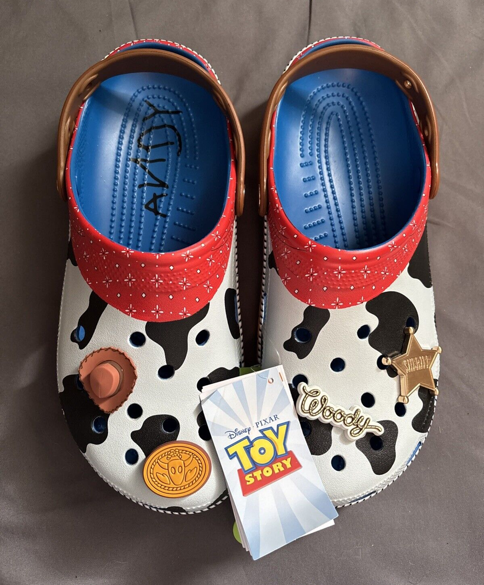Crocs Sheriff Woody Classic Clog Mens Sizes 8-13 Disney Pixar Toy