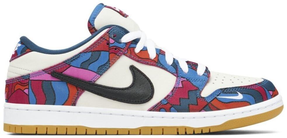 Nike Dunk Low Pro SB x Parra Abstract Art 2021 for Sale