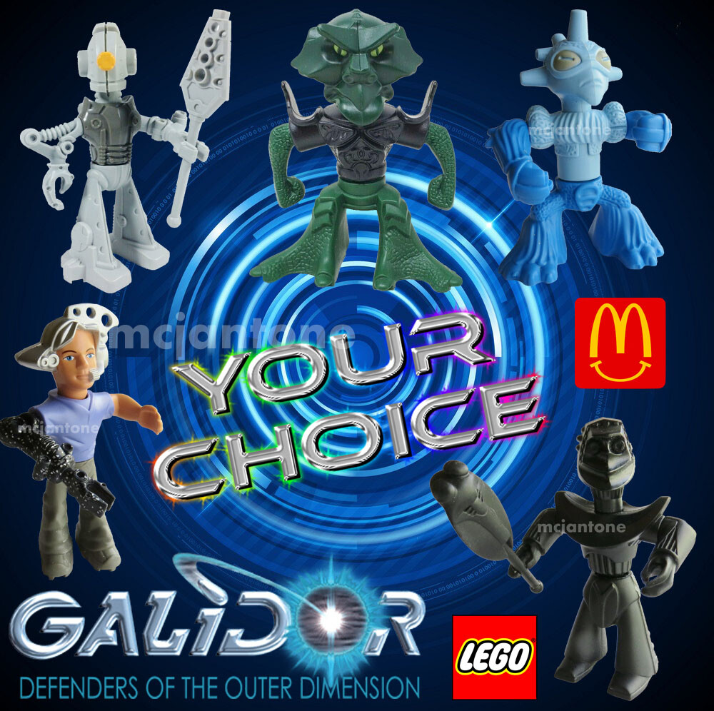 McDonald's 2002 LEGO GALIDOR Defender Outer Dimension GLINCH Toy
