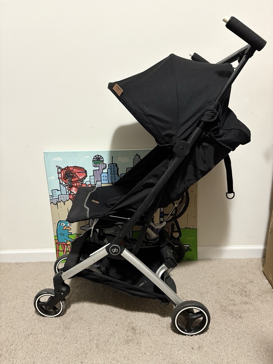 GB Pockit+All-City Lightweight Compact Travel Stroller, Velvet