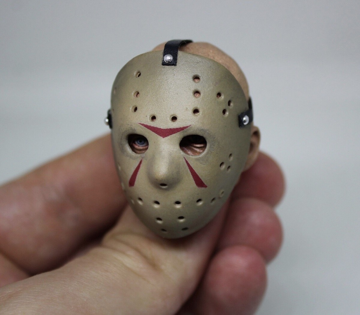 JASON VOORHEES,1/6 HEAD SCULPT,MASK SET,FRIDAY THE 13TH,CUSTOM