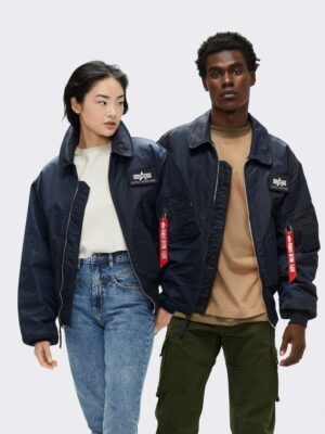 Alpha Industries CWU 45/P Flight Jacket Black,Sage,Replica Blue