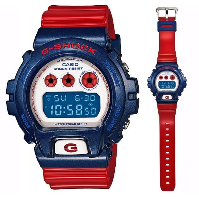 Rare Casio G-Shock Blue and Red Men's Watch DW-6900AC-2 DW6900AC 2