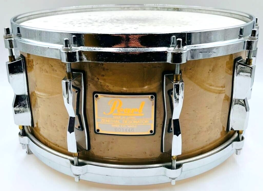 Pearl Zenithal Resonator Birds Eye Maple Snare Drum 14