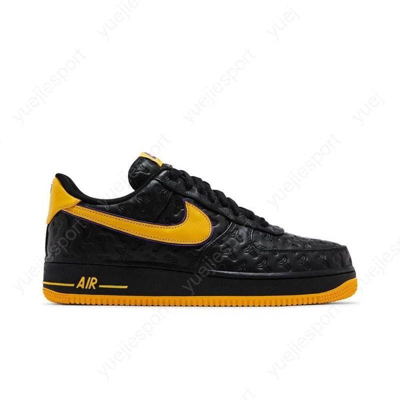 Nike Air Force 1 Low Black Varsity Maize for Sale | Authenticity