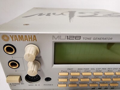Yamaha MU-128 TONE GENERATOR XG Sound Module | eBay UK