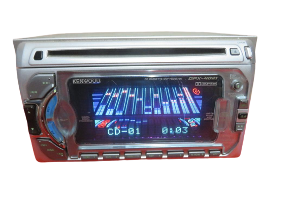 Kenwood DPX-4021 2DIN CD Cassette Deck Player Car Audio Good | eBay
