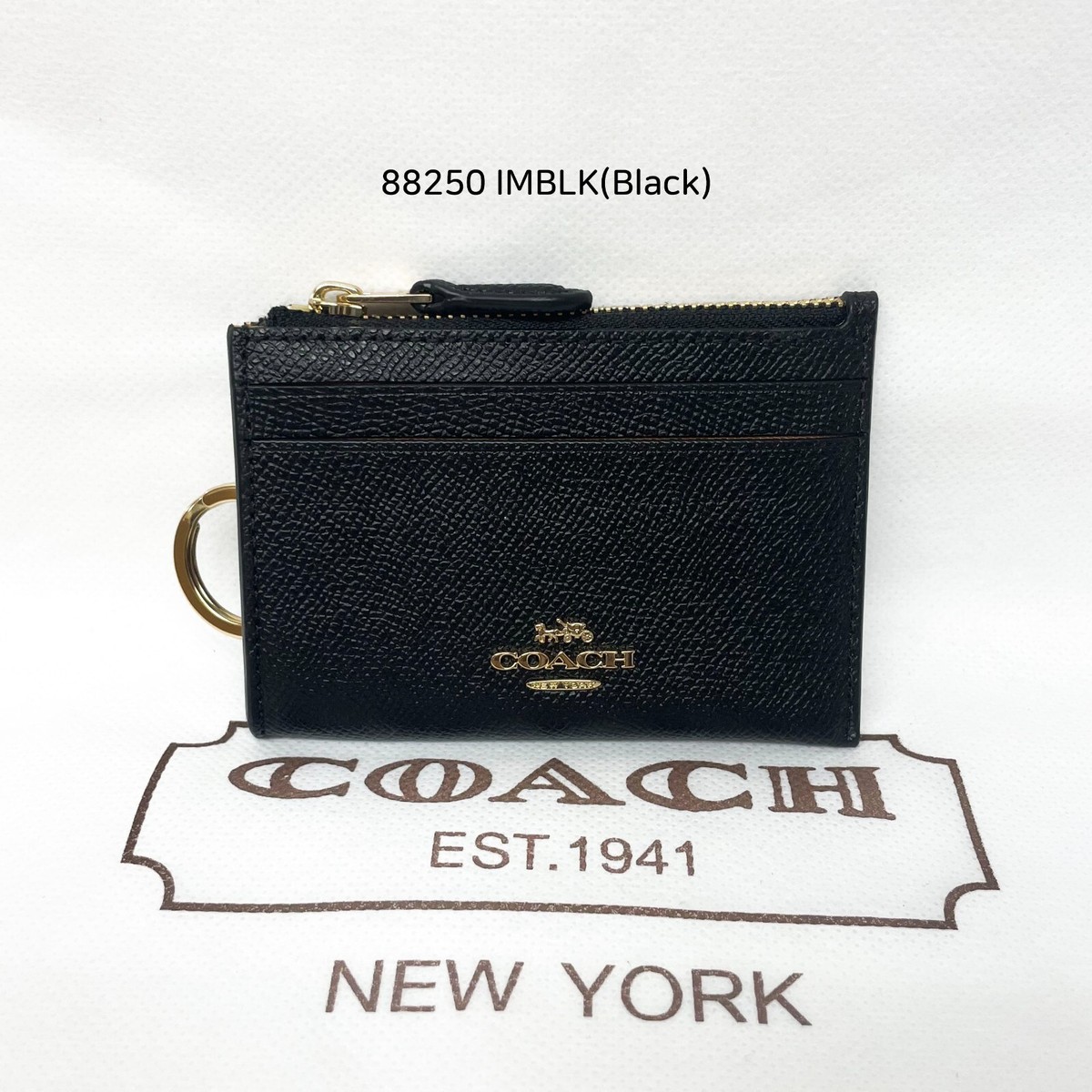 NWT COACH F88250, F88208 WOMEN MINI SKINNY ID CASE | eBay