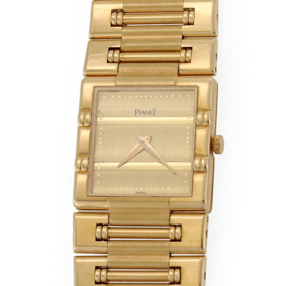 Piaget Dancer Men's Watch Yellow Gold 18k Quartz 80317 101.7gr | eBay