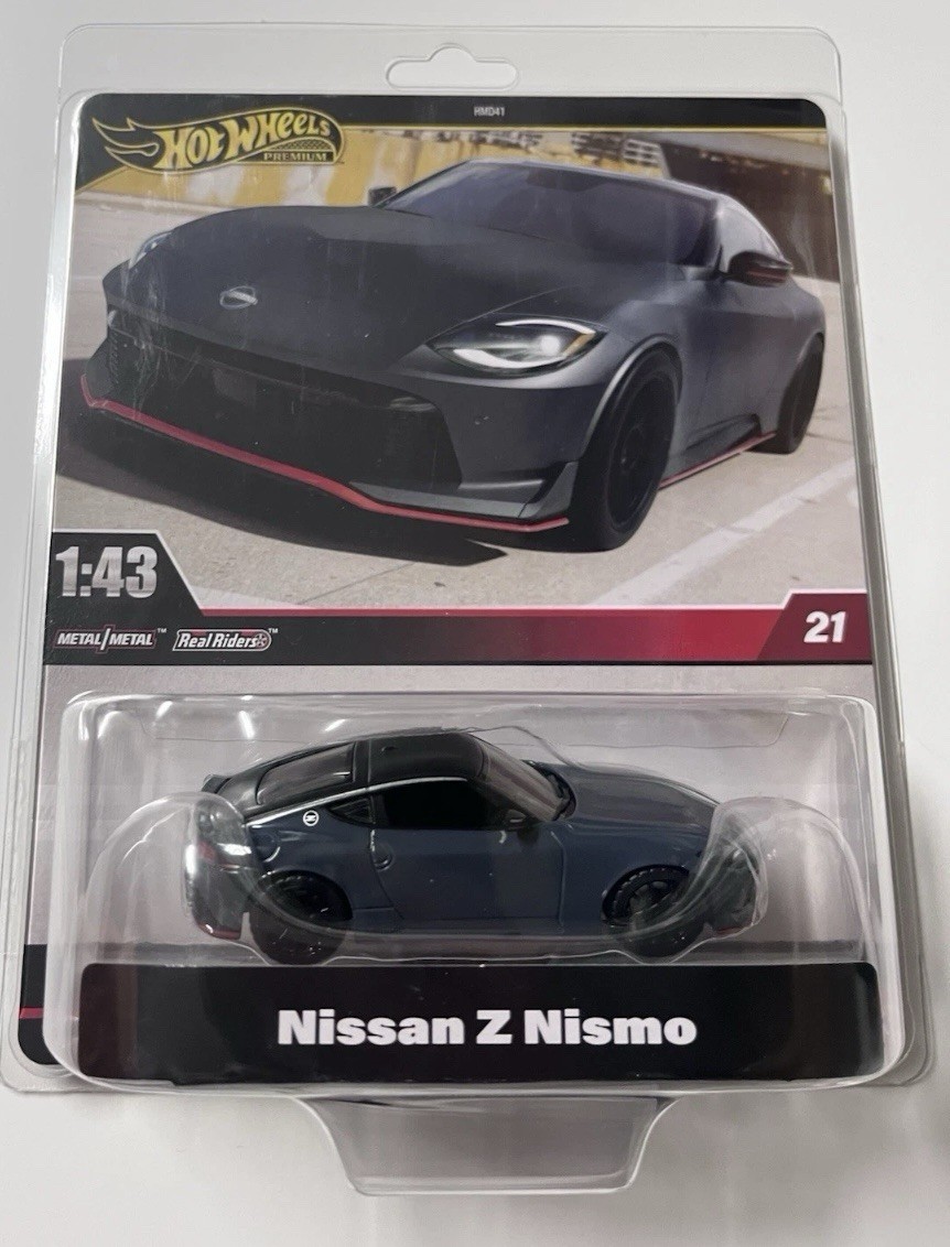 Hot Wheels Premium 2025 #21 Metal Real Riders 1:43 Scale Nissan Z