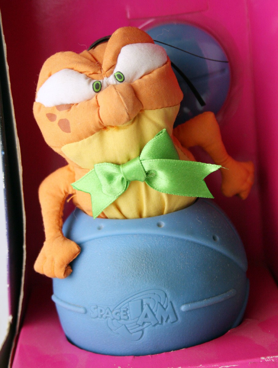 VINTAGE 1996 SPACE JAM NERDLUCKS POUND COSMIC CRAMMERS PLUSH TOY