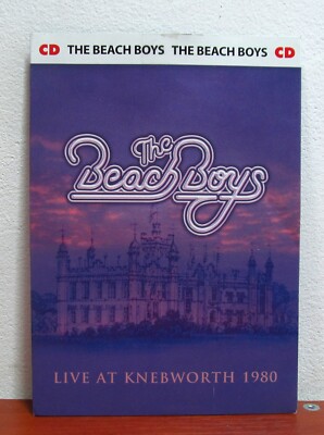 The Beach Boys – Live At Knebworth 1980 - CD A5 Cardboard Sleeve