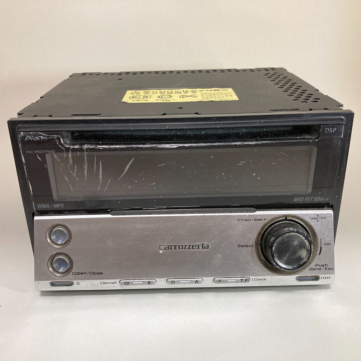 Pioneer carrozzeria FH-P077MD CD MD CD-R/RW MDLP DSP 2DIN | eBay