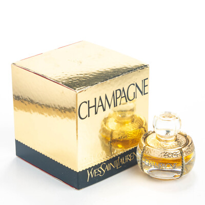 Yves Saint Laurent Champagne Parfum .25OZ Vintage Original Perfume