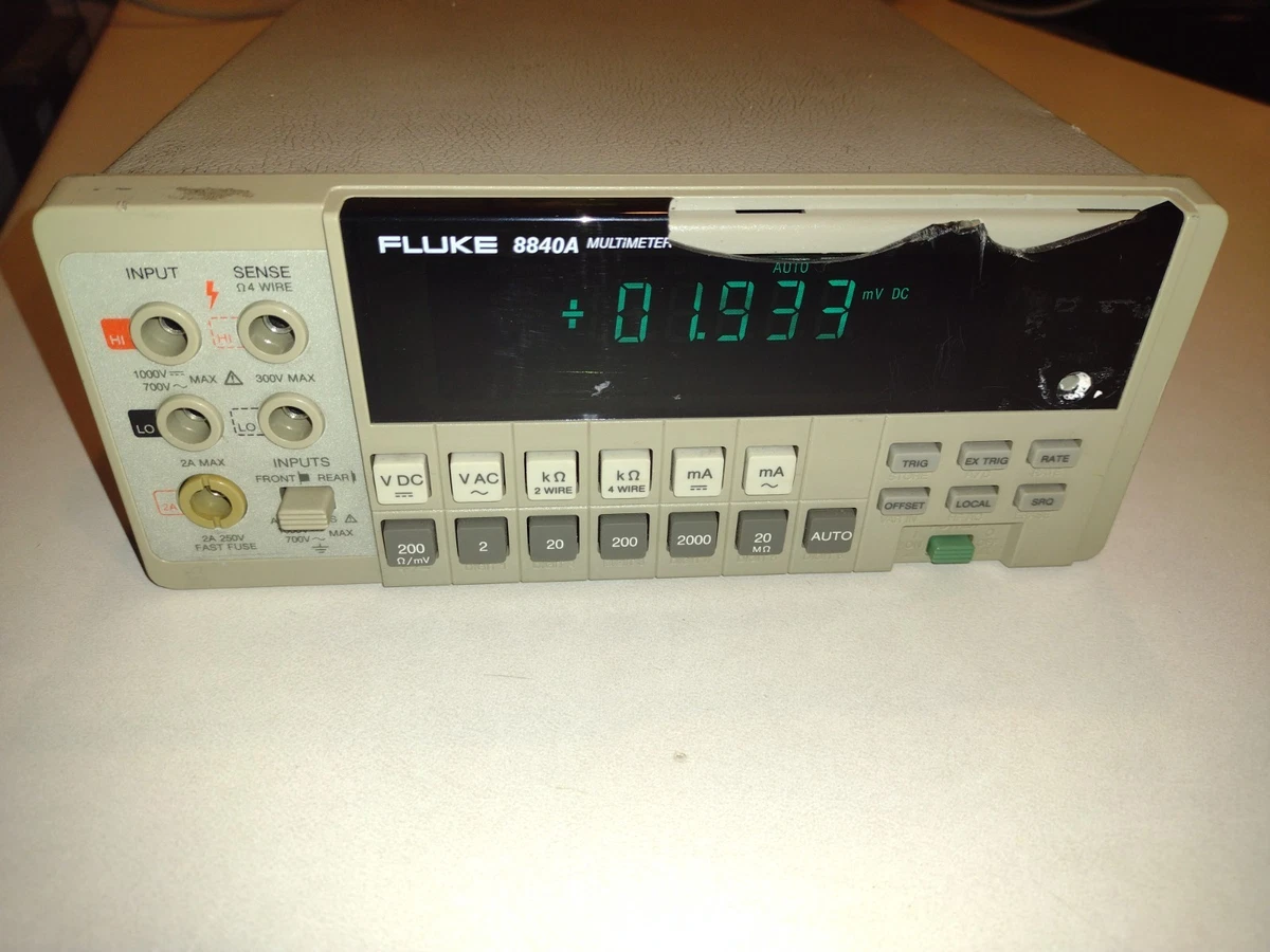 て*！様 (2)FLUKE 8842A デジタルマルチメーター中古 て*！様 (2)FLUKE