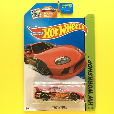 Hot Wheels | TOYOTA SUPRA | 2013 HW Workshop (red, blk PR5) | JDM