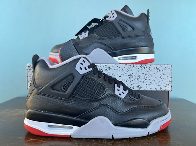 シューズ(女性用) NIKE airjordan4retro bred Nike Air Jordan 4 Retro GS