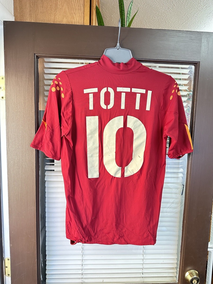 Authentic AS ROMA Diadora #10 Francesco Totti 2004-2005 Home