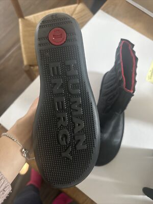 Camper Human Energy Black Flat Used boots for sale | eBay