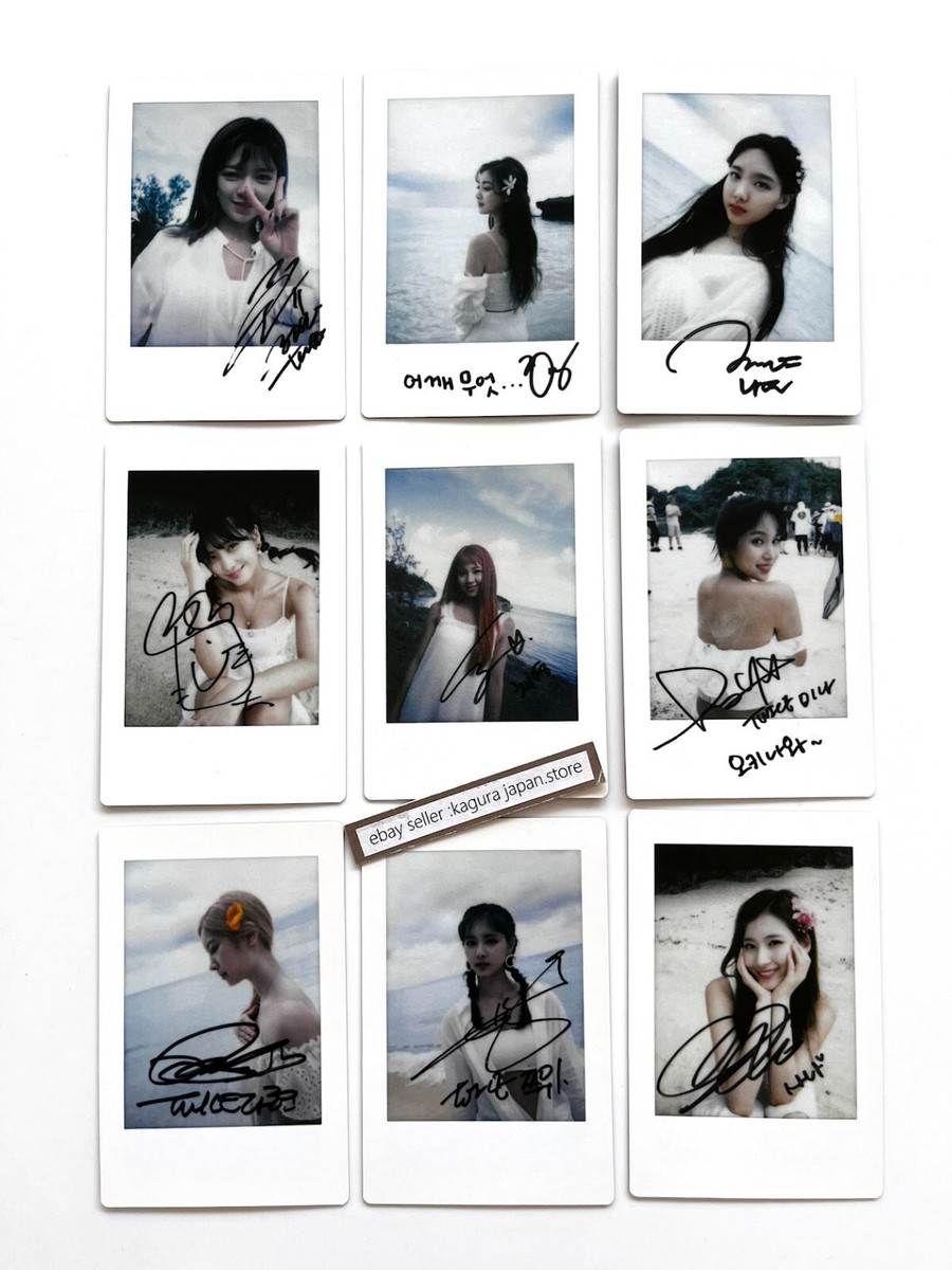 TWICE Summer Nights Monograph Official Photocard Complete Set of 9