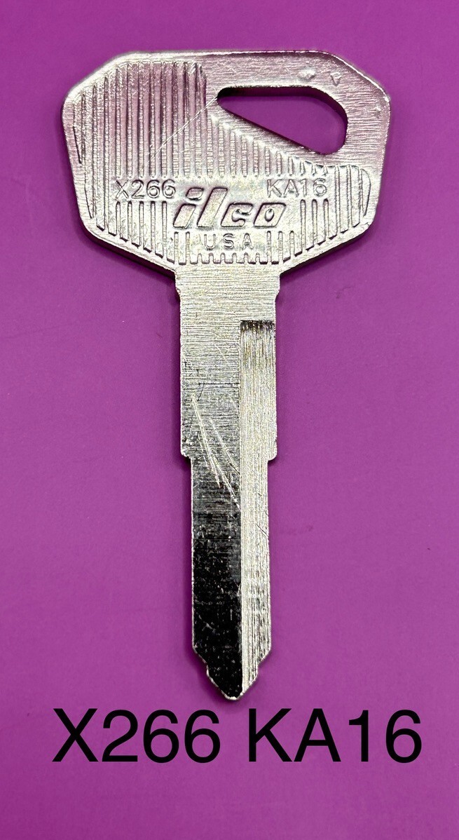 1 Key Blank 1998-2009 Kawasaki Ninja EX 500 500R EX500 EX500R