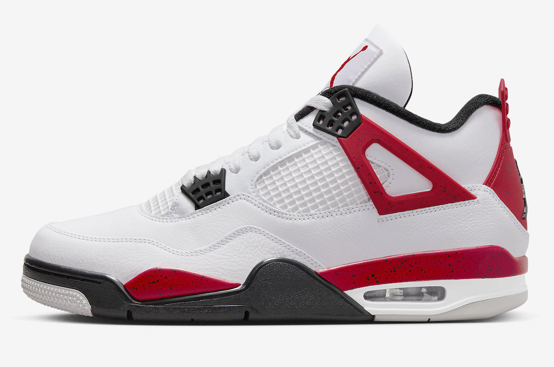 Nike Air Jordan 4 Retro Red Cement DH6927-161 Mens New | eBay