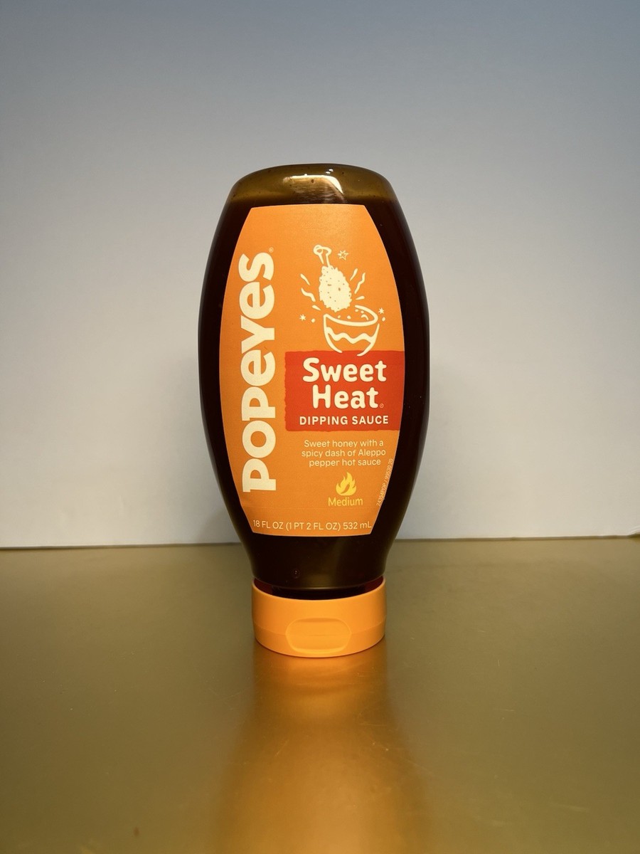 🟡 New Official Popeyes Sweet Heat Honey Aleppo Dipping Sauce