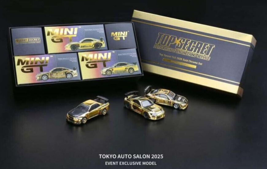 MINI GT TOP SECRET Tokyo Auto Salon 2025 limited edition minicar