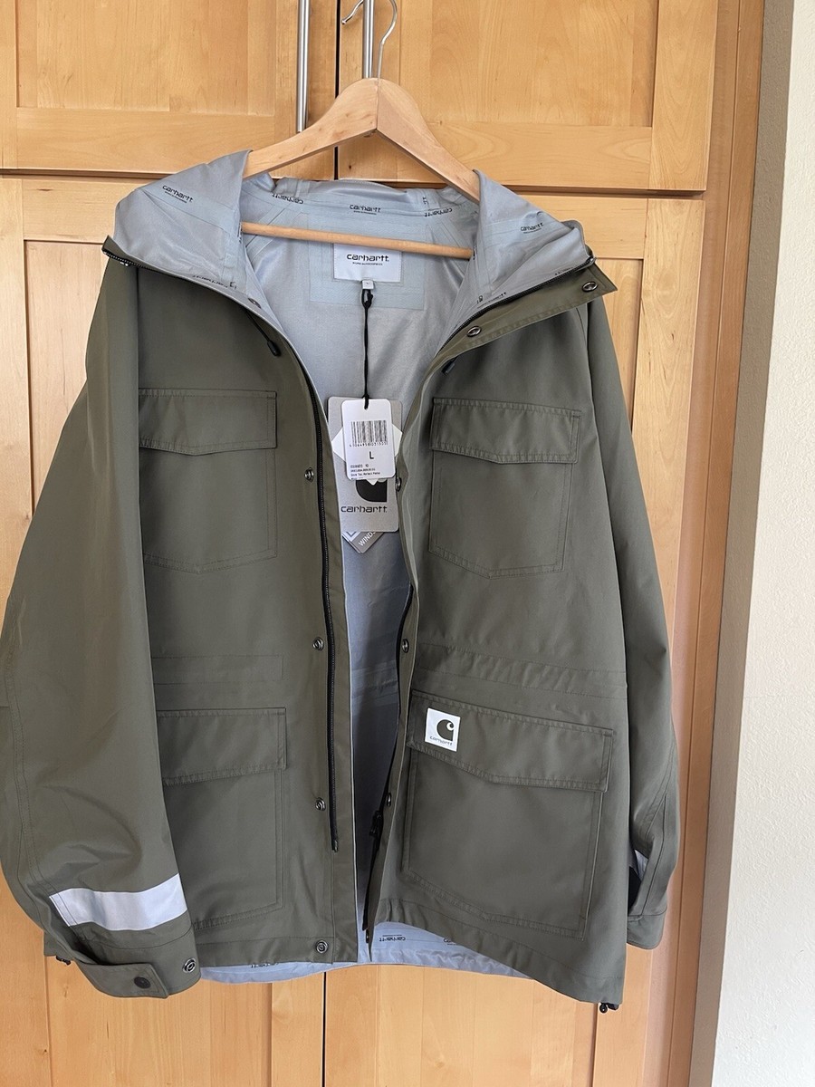 New Carhartt WIP Gore-Tex Jacket Size L Olive | eBay