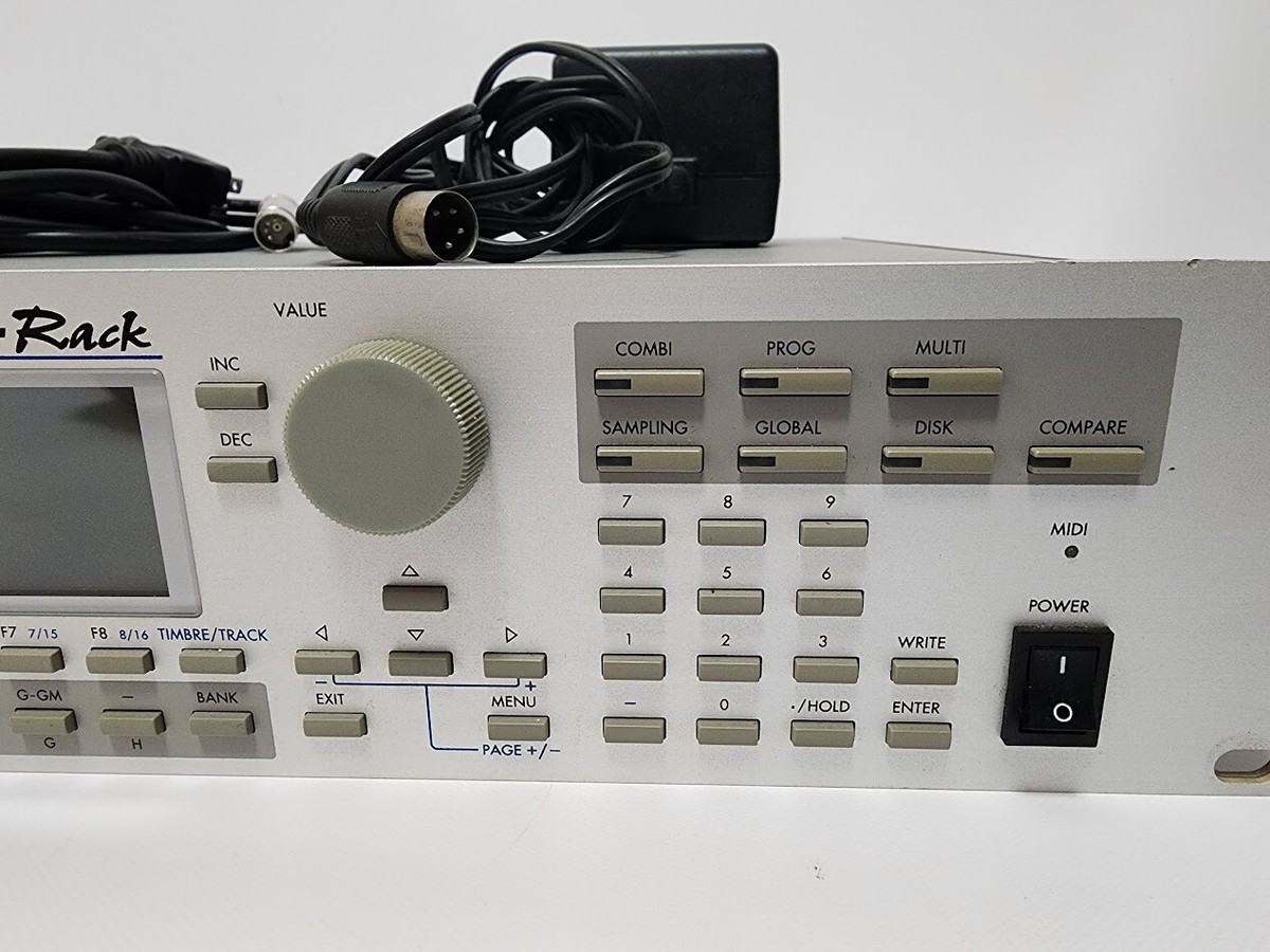 Korg Triton Rack sound Module Synth Synthesizer Sampler Rack | eBay