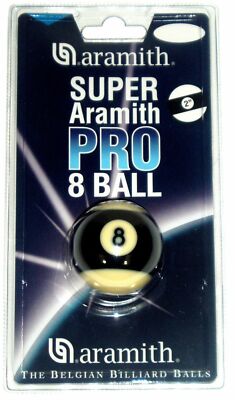 2″ Striped Black Number 8 Super Aramith Pro Ball | eBay