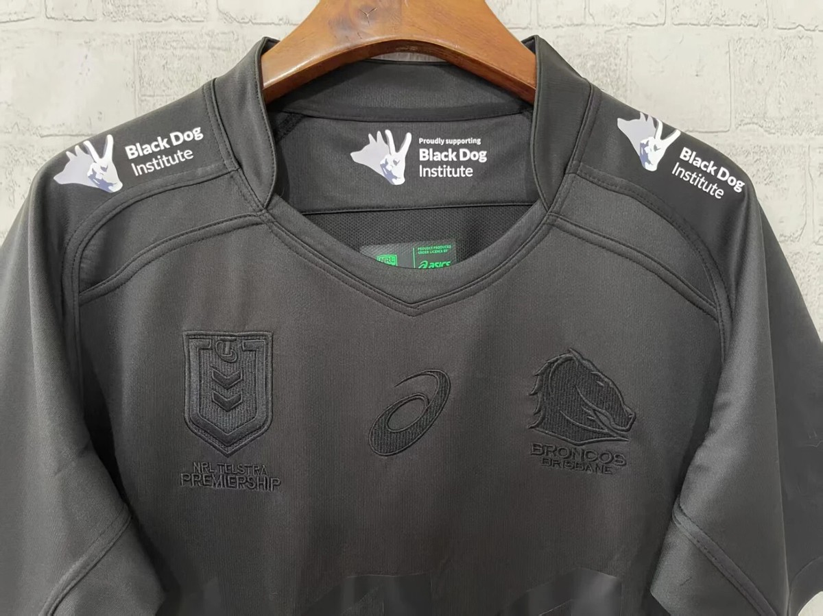 2025 NRL Brisbane Broncos Black Limited Edition Jersey Small