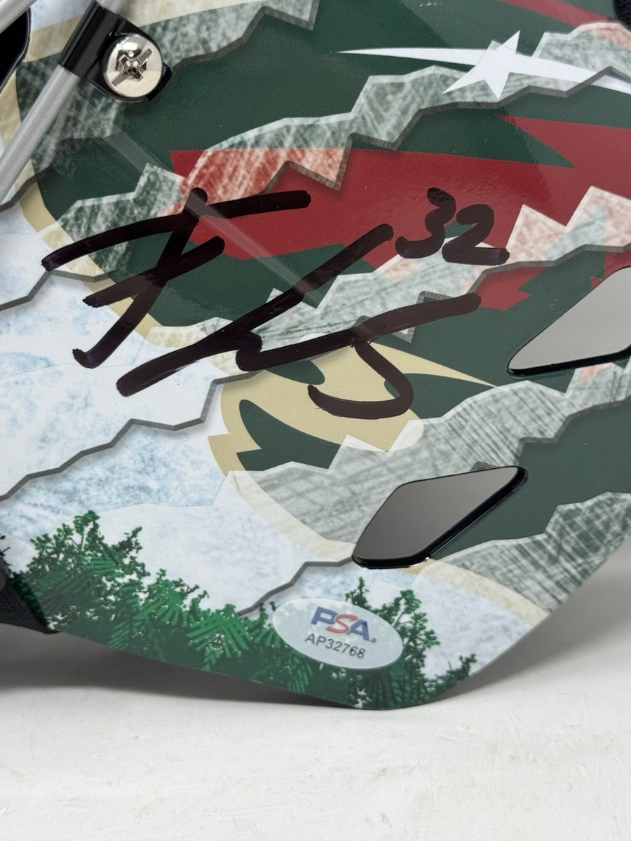 FILIP GUSTAVSSON SIGNED AUTOGRAPH FULL SIZE GOALIE MASK MINNESOTA