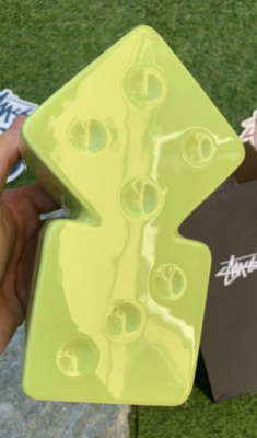 Stussy Dice Vase 100% Ceramic Lime 138703 0412 | eBay