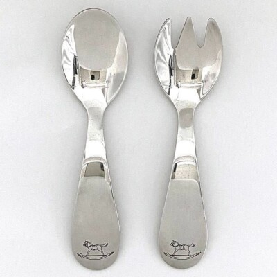 Hermes Adada Baby Cutlery Silver Cutlery 925 | eBay