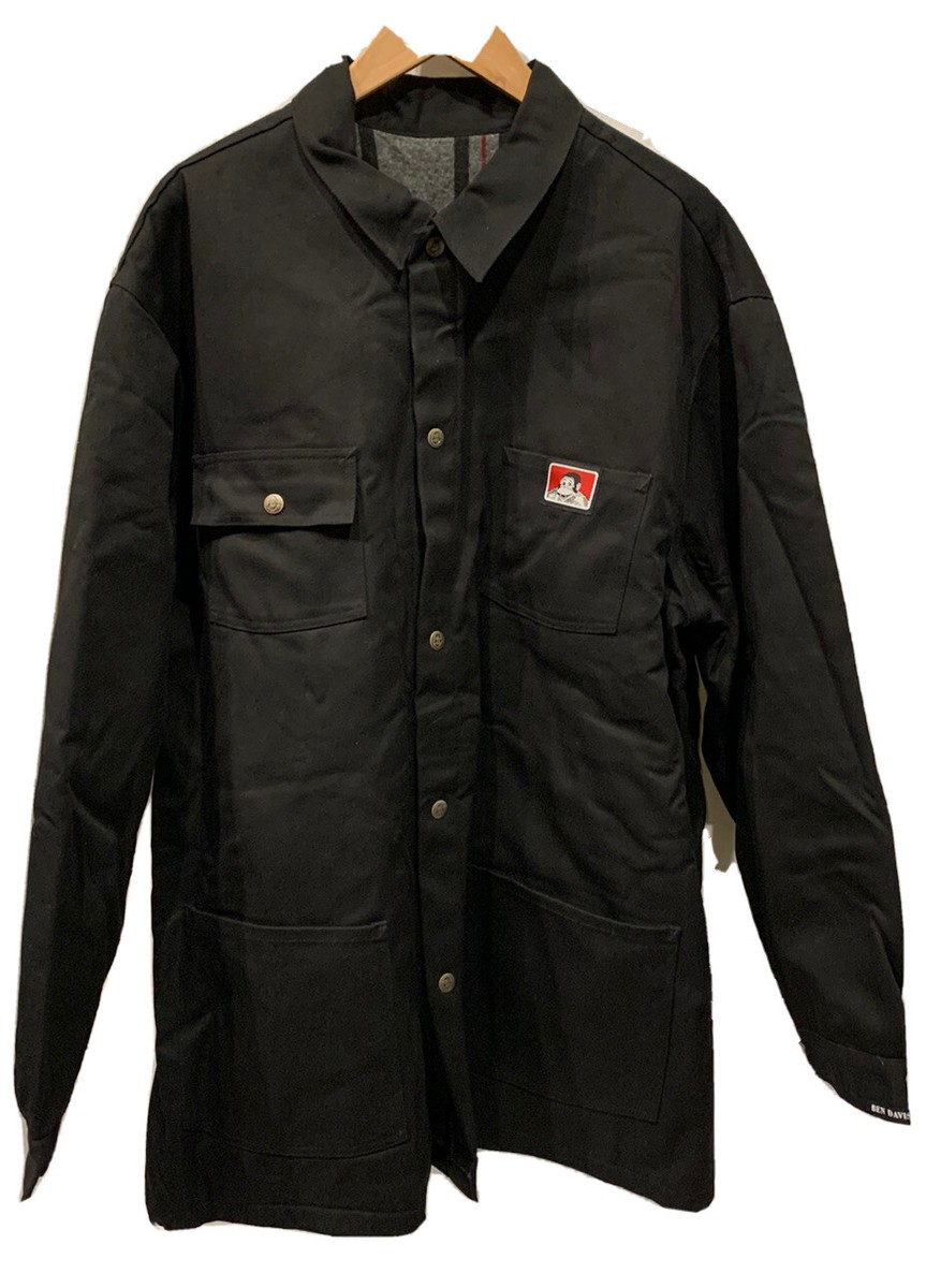 VINTAGE GEN 1 Ben Davis UNION MADE Snap Front Blanket Lined Chore