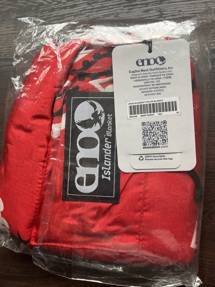Supreme/ENO Islander “Nylon Blanket” (RED) SS22 - Brand New