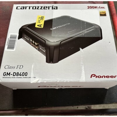 Pioneer Carrozzeria Power Amplifier GM D8400 200W 4 | eBay
