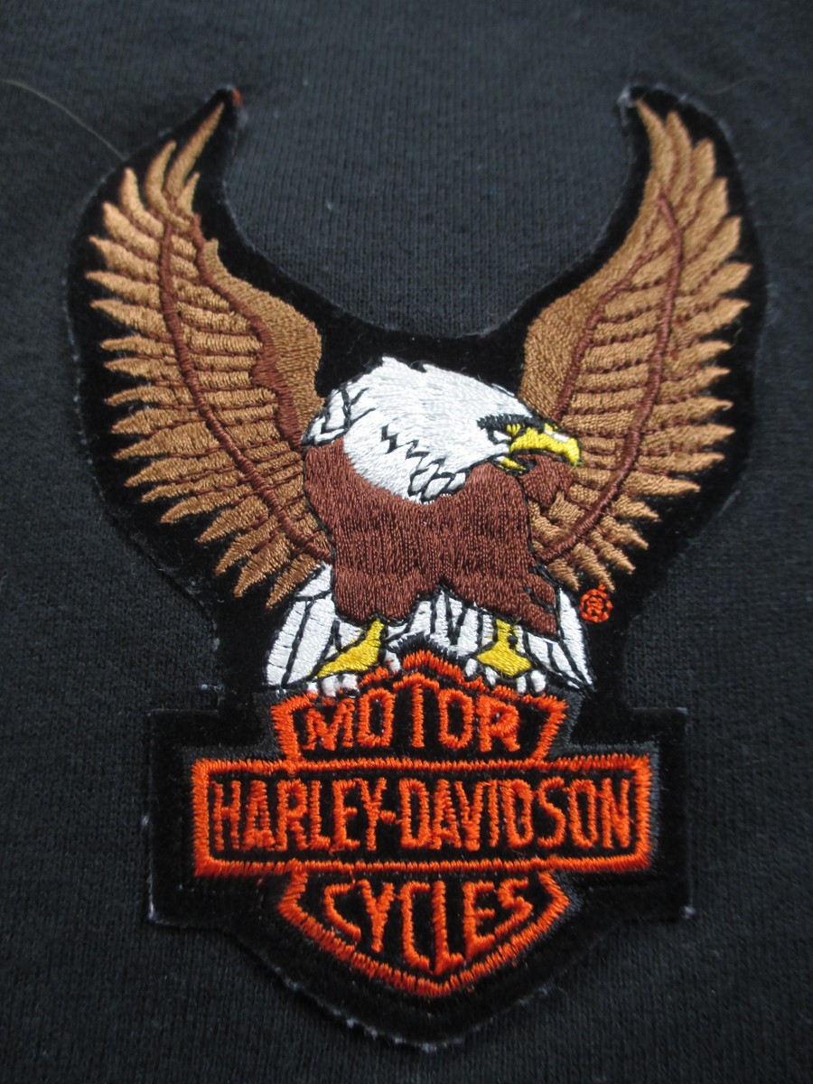 Vintage Jerzees Super Sweats Label - HARLEY DAVIDSON (XL