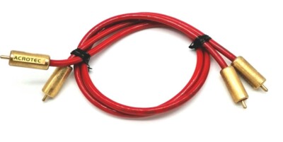 ACROTEC 6N-A2050 RCA Cable Audio Interconnect Cable 0.6m Good | eBay