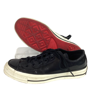 Converse Chuck Taylor 70 Ox -Womens Sz 7/Men Sz 5 -Black/Egret