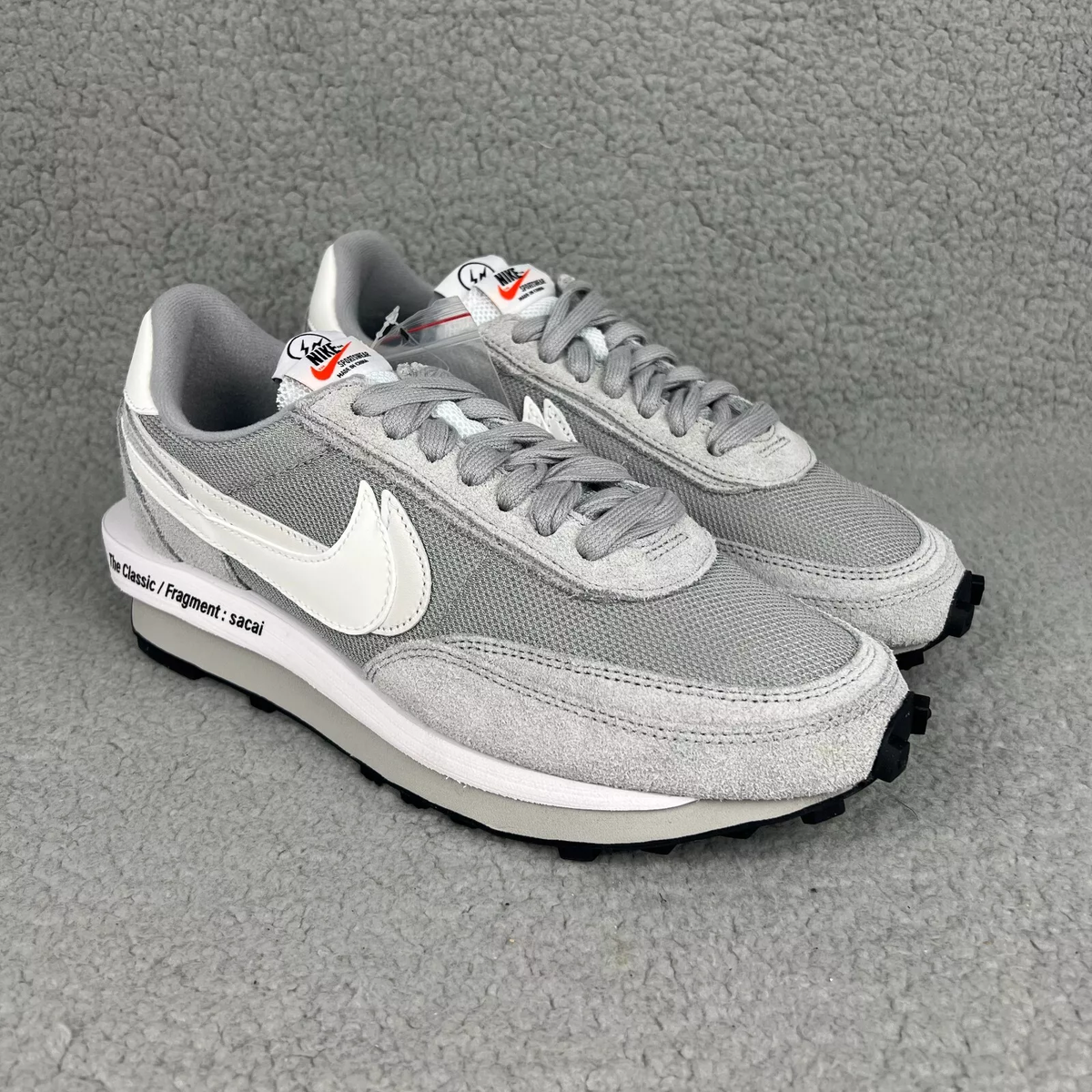Nike LD Waffle SF sacai Fragment Grey White 11 DH2684-001 🚀 FAST