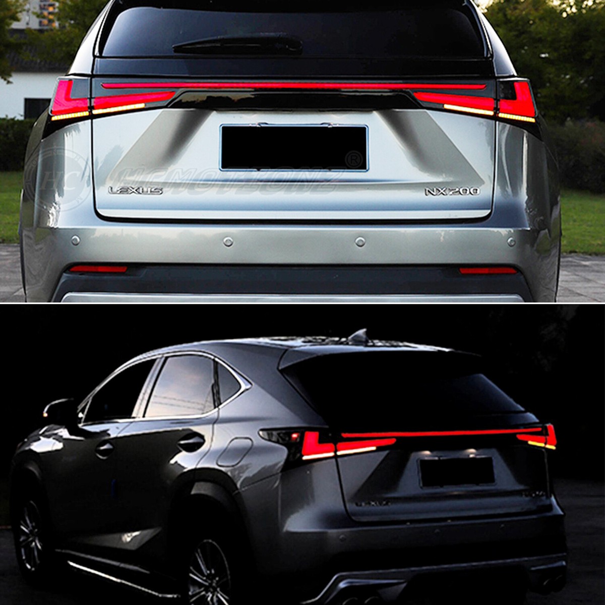 LED Tail Lights For Lexus NX200t NX300 NX300h 2015-2022 Trunk Rear