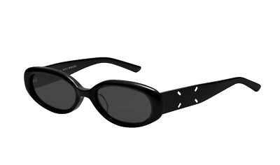 Gentle Monster x Maison Margiela MM206-01 Black Gray Sunglasses