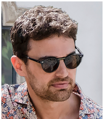 Oliver Peoples 1962 Men's Round Sunglasses - OV5456SU (Brown) for