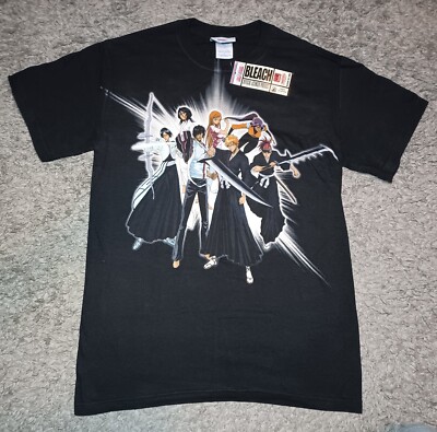 NEW NWT VTG Y2K Bleach Shonen Jump Cast Anime Tee Cartoon Graphic